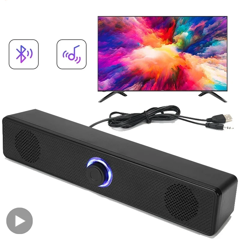 Audio Music System For Home - サウンドバー コンピューター PC テレビ ラップトップ デスクトップ