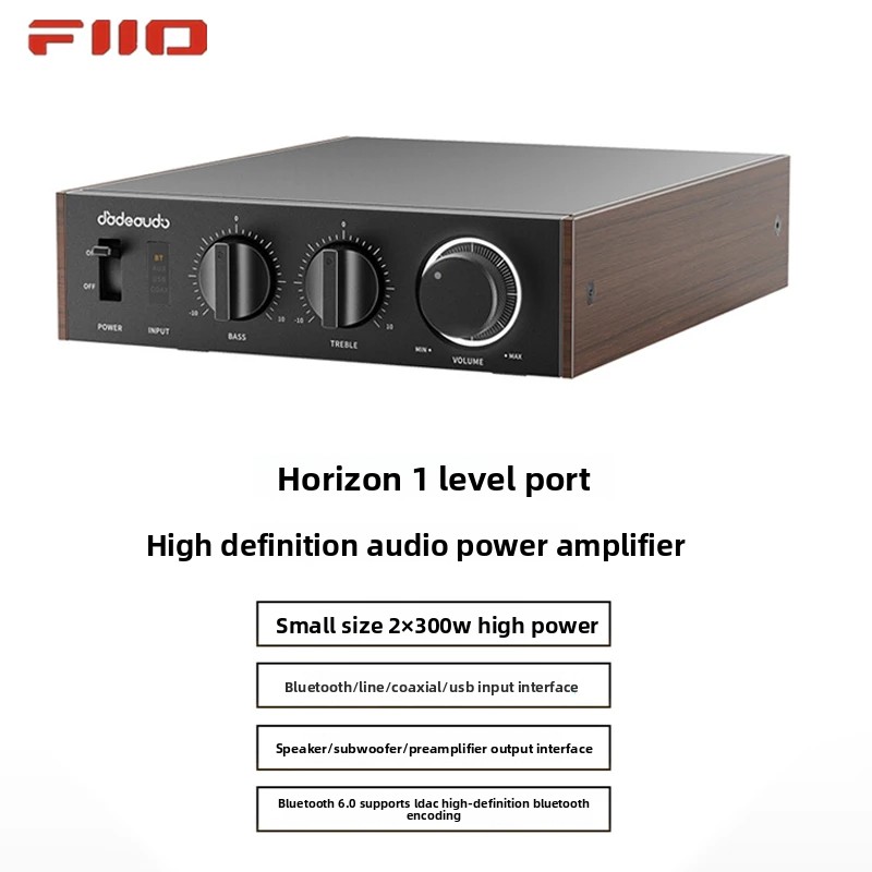Audio Music System For Home - FiiO Horizon Level 1 ハイパワーオーディオアンプ、ワイヤレス Bluetooth
