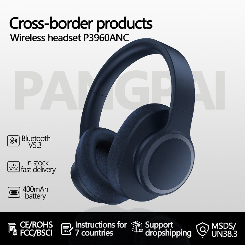 Audio Music Offline - Bluetooth 5.4 ワイヤレスヘッドフォン オーバーイヤー アクティブノイズキャンセリング Hifi