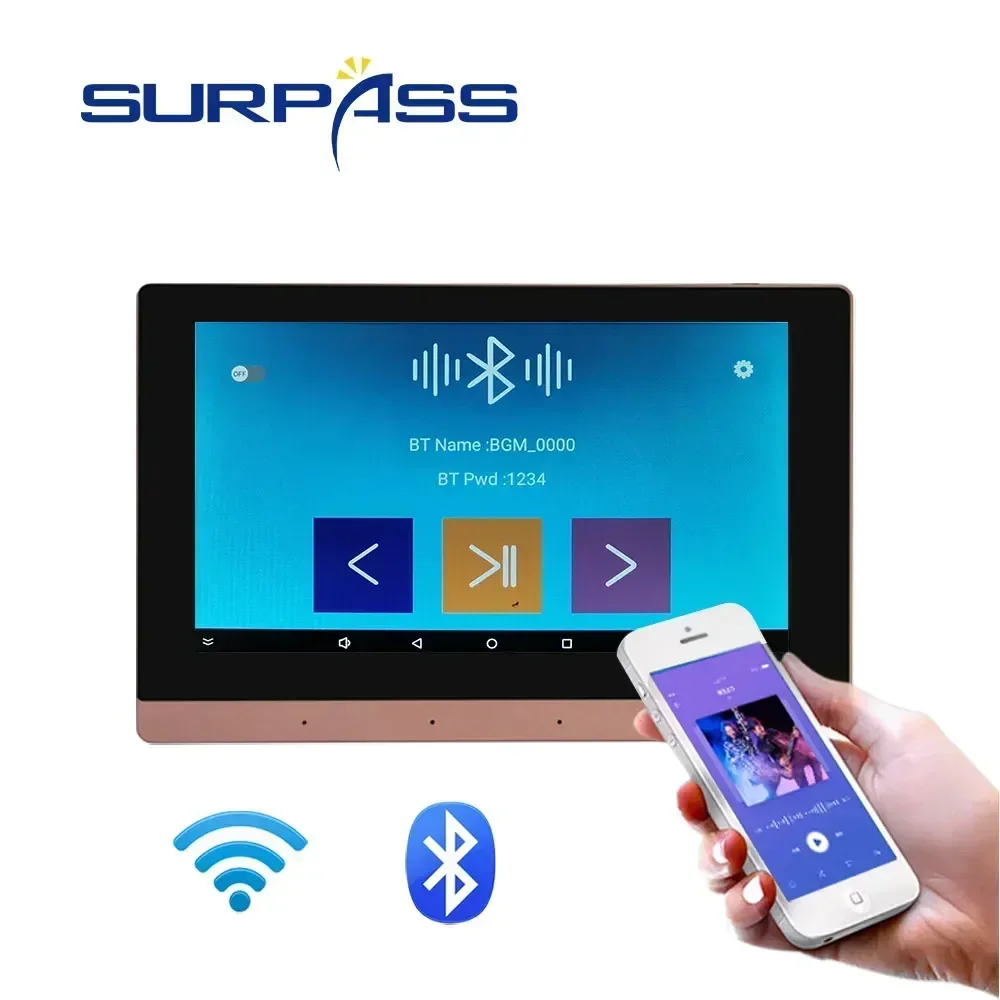 7インチの壁のアンプ,タッチスクリーン,Android,オー - Audio Music System For Home のレビューと価格