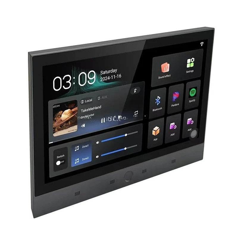 タッチスクリーンリモコン ワイヤレスWiFi 壁掛け式 ホー - Audio Music System For Home のレビューと価格