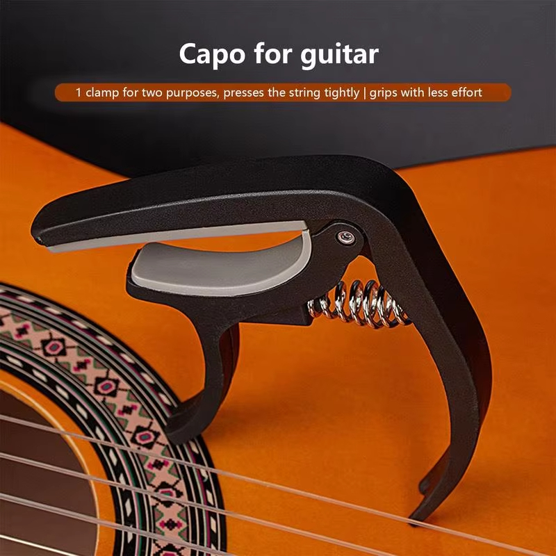 ポータブルプラスチックギターカポアコースティッククラシックエ - Guitar Capo Clip のレビューと価格