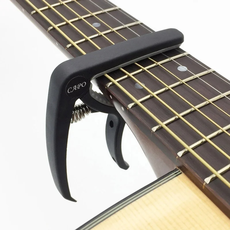 プラスチックギターカポ 6 弦アコースティッククラシックエレ - Guitar Capo Clip のレビューと価格