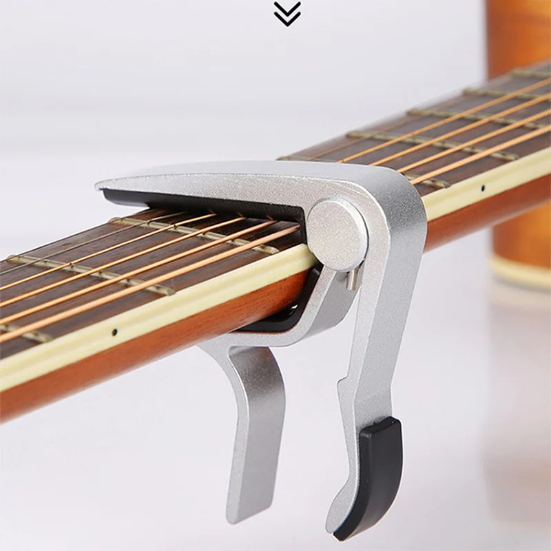1/2 個ギターカポアコースティッククラシックエレキギターア - Guitar Capo Clip のレビューと価格