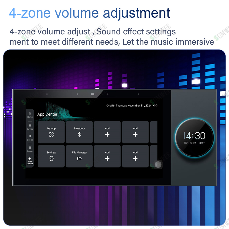 7インチAndroid 11 Alexa対応Tuyaスマート - Audio Music System For Home のレビューと価格