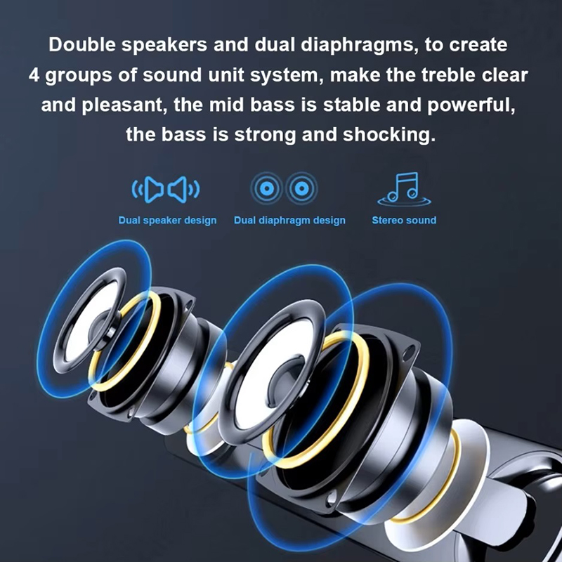 Caixa De Som 有線スピーカー サウンドバー ポー - Audio Music System For Home のレビューと価格