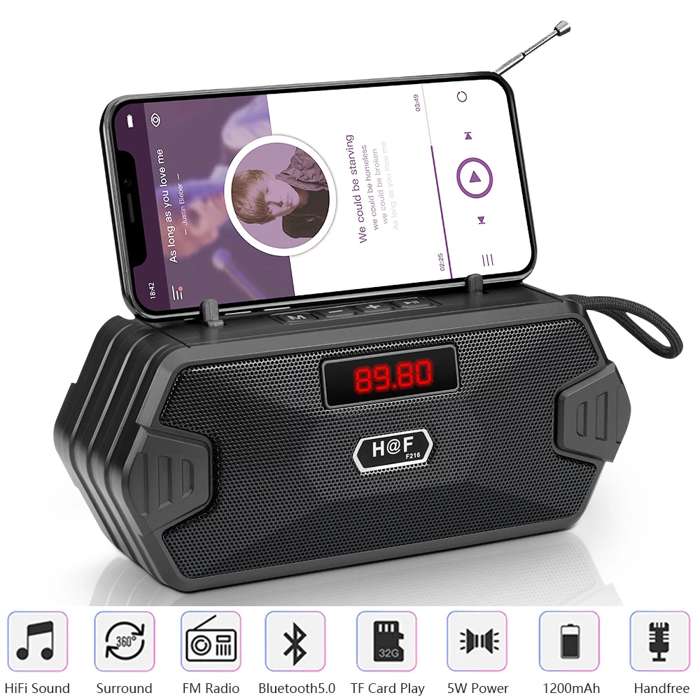 低音ハイファイ屋外ポータブルAUXワイヤレスBluetoot - Audio Music System For Home のレビューと価格